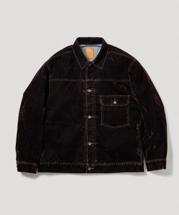 ISKO】フロッキー デニムジャケット / ADAM ET ROPE' JEANS -PERS
