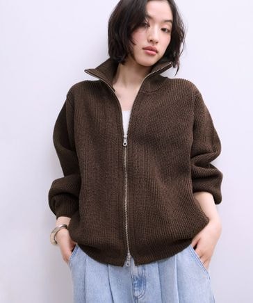 アナザーエディション ループヤーンカーディガン ADAM ET ROPÉ FEMME(アダム エ ロペ ファム) / 【WEB限定