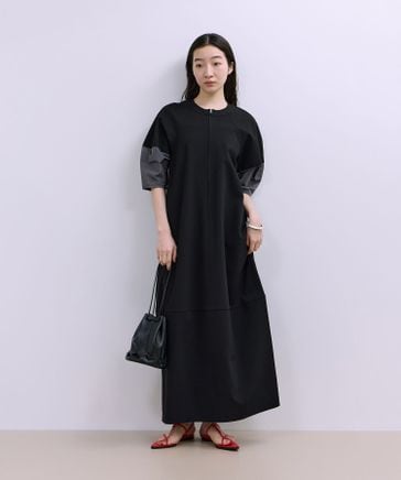 WEB限定】ハーフZIPコクーンワンピース | [公式]ADAM ET ROPE