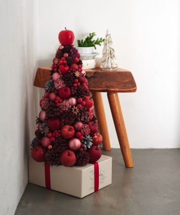 【Afternoon tea】クリスマスツリー LEDライト付き 赤リンゴ Afternoon tea】クリスマスツリー LEDライト付き 赤リンゴ