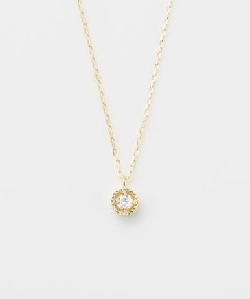 WEB限定》K10ダイヤモンドネックレス（0.03ct） | [公式]agete