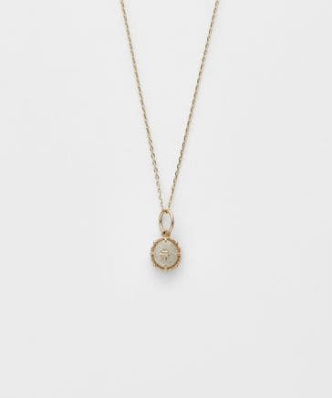 agete K18 ラブラドライト 白蝶貝 ネックレスチャーム WEB限定》K5ラブラドライトチャーム｜ネックレスチャーム｜アガット