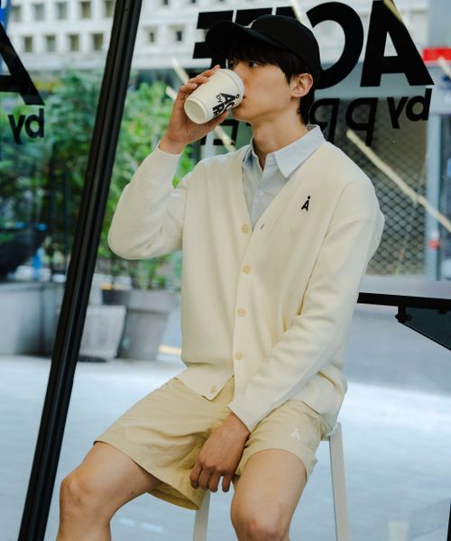 【UNISEX】ALAND/ALogoKNITカーデ ベージュ L ALグッズ ALAND エーランド 115444 韓国通販 ドットエスティ 【UNISEX】ALAND/ALogoKNITカーデ ベージュ L ALグッズ ALAND エーランド 115444 韓国通販 ドットエスティ
