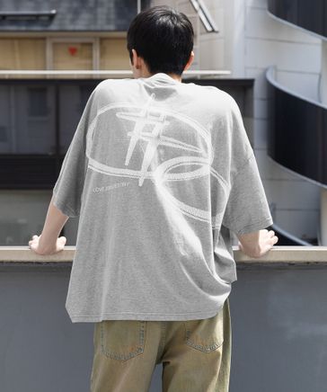 [ROMANTIC CROWN] NEW ROMANTIC L S /追跡付 ROMANTIC CROWN tシャツ 「UNISEX」ROMANTIC CROWN／バック
