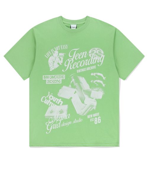 【UNISEX】MAHAGRID/RECORDING T グリーン M ユニインナー ALAND エーランド 116910 韓国通販 ドットエスティ 【UNISEX】MAHAGRID/RECORDING T グリーン M ユニインナー ALAND エーランド 116910 韓国通販 ドットエスティ
