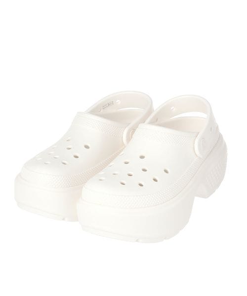 【LADIES】CROCS/STOMP CLOG ホワイト M ウィメンズグッズ ALAND エーランド 121463 韓国通販 ドットエスティ 【LADIES】CROCS/STOMP CLOG ホワイト M ウィメンズグッズ ALAND エーランド 121463 韓国通販 ドットエスティ