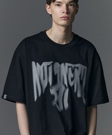 Tシャツ・カットソー NOT4NERD Blur Logo TShirts Black TS-073BK MUSINSA | NOT4NERD Blur Logo T-Shirt - Black