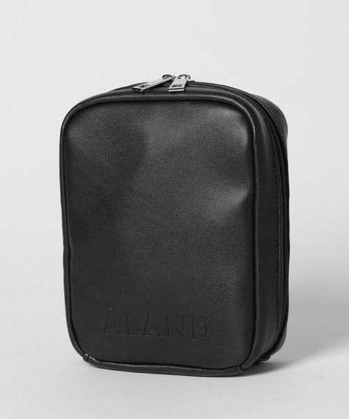 ALAND/コスメポーチ シルバー ALグッズ ALAND エーランド 128093 韓国通販 ドットエスティ ALAND/コスメポーチ シルバー ALグッズ ALAND エーランド 128093 韓国通販 ドットエスティ