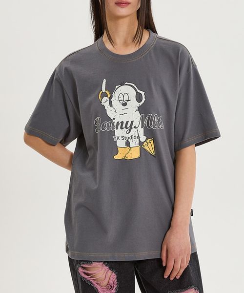 【UNISEX】Wai Kei/ビンテージグラフィT チャコールグレー M ユニインナー ALAND エーランド 137570 韓国通販 ドットエスティ 【UNISEX】Wai Kei/ビンテージグラフィT チャコールグレー M ユニインナー ALAND エーランド 137570 韓国通販 ドットエスティ
