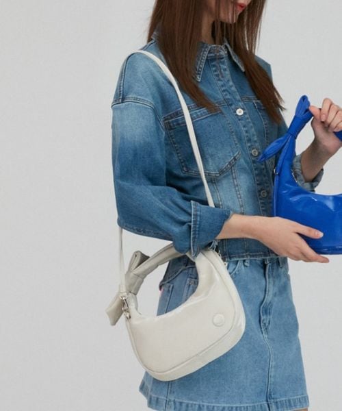 Nooni27/OLLY(ラウンドBAG) ライトグレー ウィメンズグッズ ALAND エーランド 144661 韓国通販 ドットエスティ Nooni27/OLLY(ラウンドBAG) ライトグレー ウィメンズグッズ ALAND エーランド 144661 韓国通販 ドットエスティ