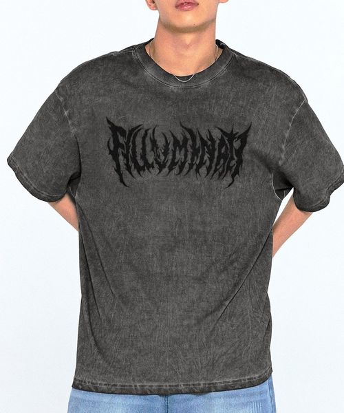 【UNISEX】F. ILLUMINATE/GOTH LOGO T チャコールグレー S メンズインナー ALAND エーランド 149688 韓国通販 ドットエスティ 【UNISEX】F. ILLUMINATE/GOTH LOGO T チャコールグレー S メンズインナー ALAND エーランド 149688 韓国通販 ドットエスティ