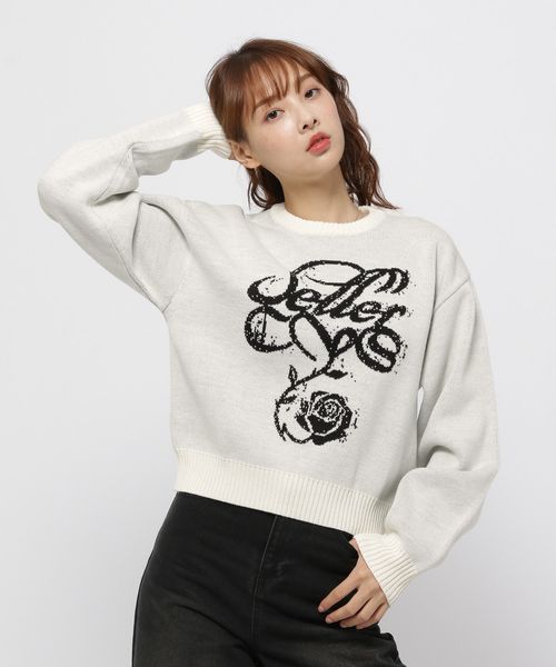 CAVISH/クラシックローズニット ベージュ FREE ユニインナー ALAND エーランド 153893 韓国通販 ドットエスティ CAVISH/クラシックローズニット ベージュ FREE ユニインナー ALAND エーランド 153893 韓国通販 ドットエスティ