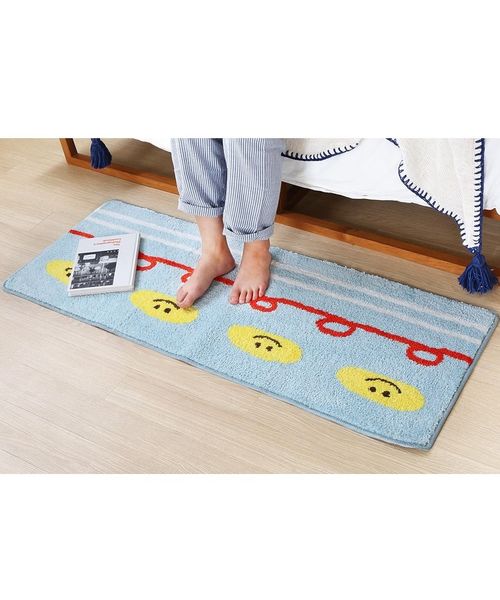 Romane corp./Smile L/Felt Mat ライトブルー 生活雑貨1 ALAND エーランド 162055 韓国通販 ドットエスティ Romane corp./Smile L/Felt Mat ライトブルー 生活雑貨1 ALAND エーランド 162055 韓国通販 ドットエスティ