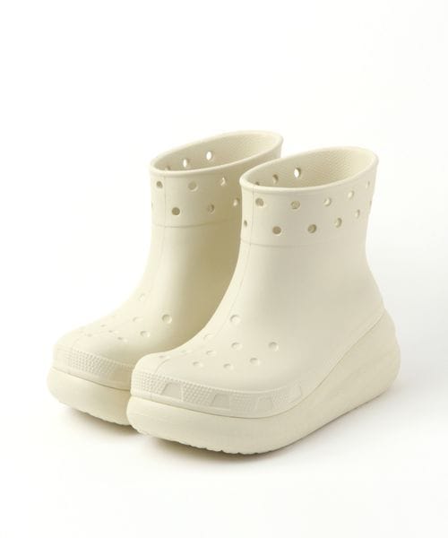 【LADIES】crocs/Crush Boot ホワイト M ウィメンズグッズ ALAND エーランド 191976 韓国通販 ドットエスティ 【LADIES】crocs/Crush Boot ホワイト M ウィメンズグッズ ALAND エーランド 191976 韓国通販 ドットエスティ