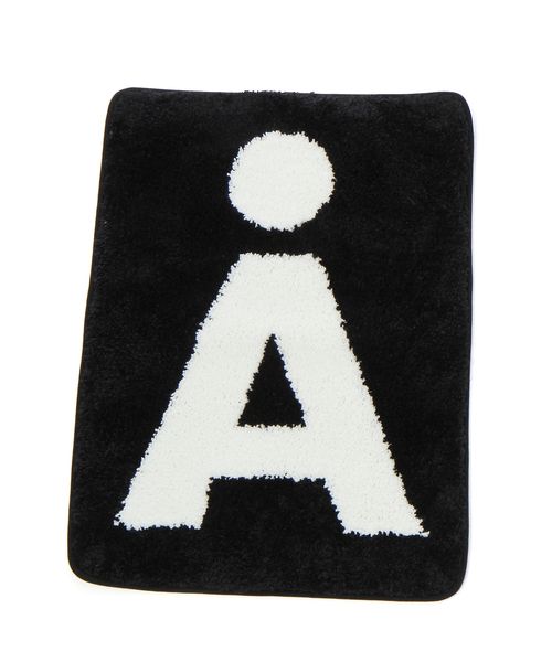 ALAND/A LOGO ラグ シルバー 生活雑貨1 ALAND エーランド 198485 韓国通販 ドットエスティ ALAND/A LOGO ラグ シルバー 生活雑貨1 ALAND エーランド 198485 韓国通販 ドットエスティ