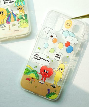 【iPhone13】BALLOON FRIENDS／CLEAR CASE13