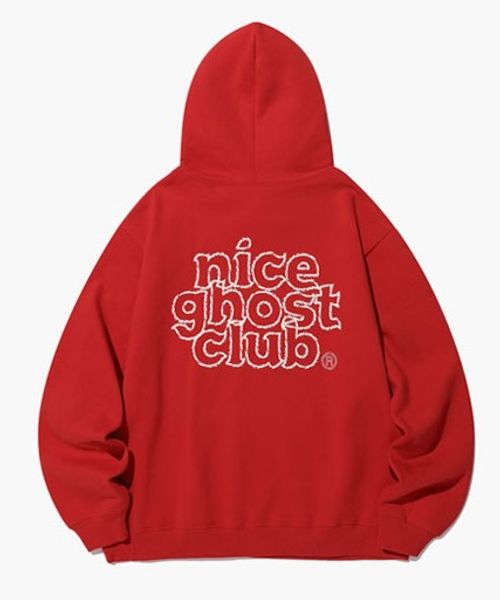 【UNISEX】niceghostclub／クレヨンロゴフーディー(裏起毛) | [公式