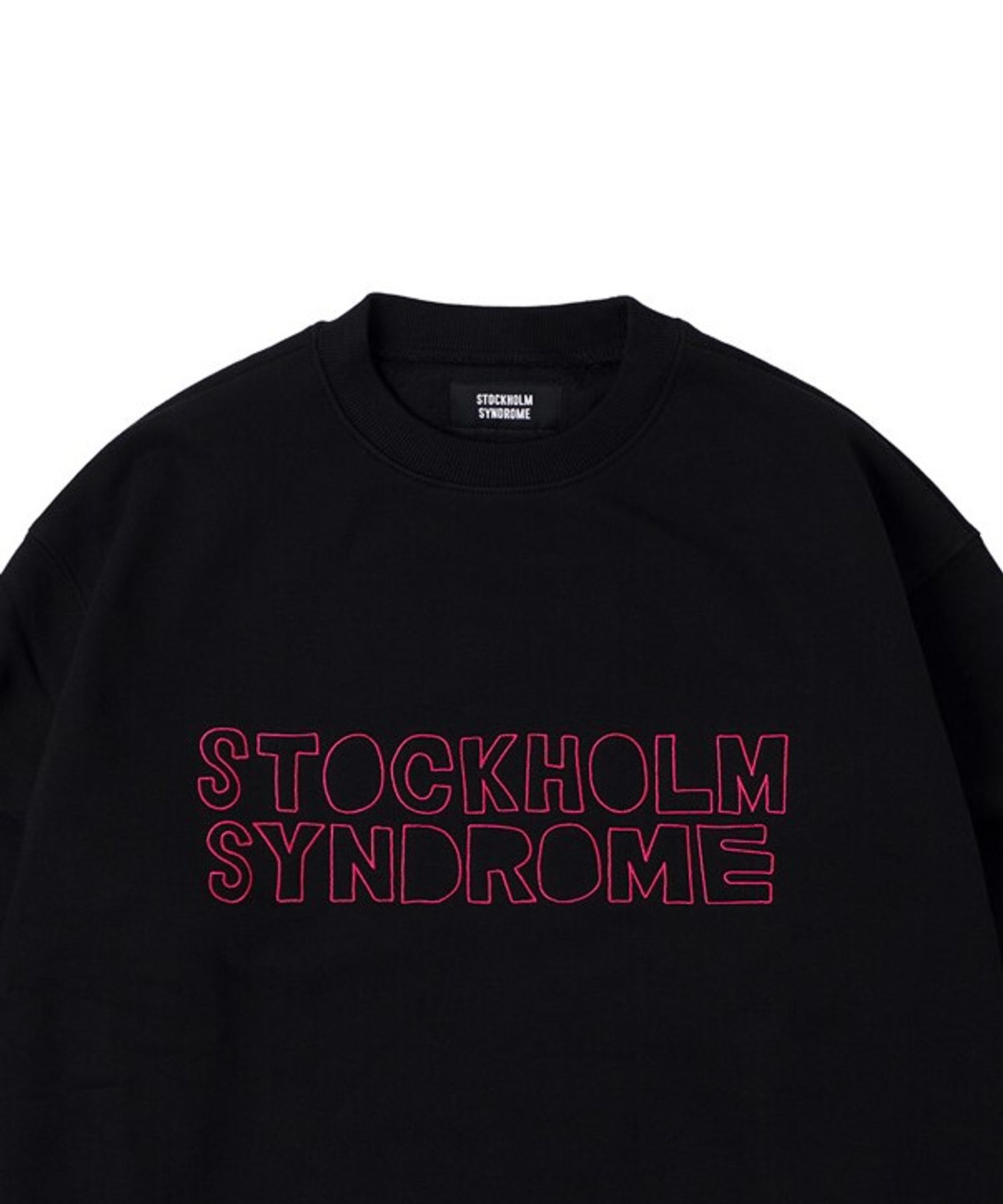 STOCKHOLM SYNDROME／LETTERINGプルオーバー(裏起毛) | [公式