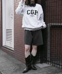 UNISEX】Code：graphy／ARCH LOGO プルオーバー(裏起毛) | [公式