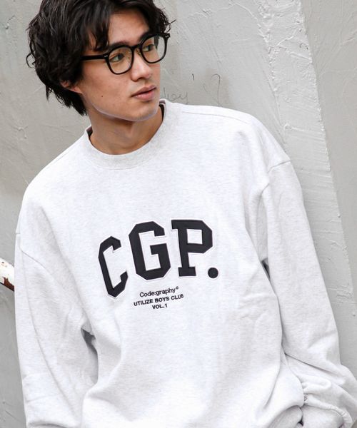 UNISEX】Code：graphy／ARCH LOGO プルオーバー(裏起毛) | [公式