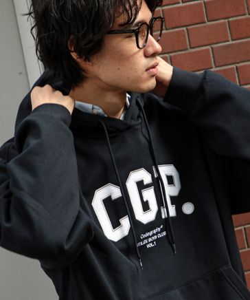 UNISEX】Code：graphy／ARCH LOGO フーディー(裏起毛) | [公式