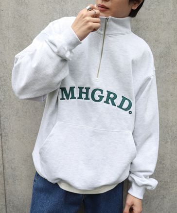 UNISEX】MAHAGRID／LOGO HALF ZIP プルオーバー(ウラケ) | [公式