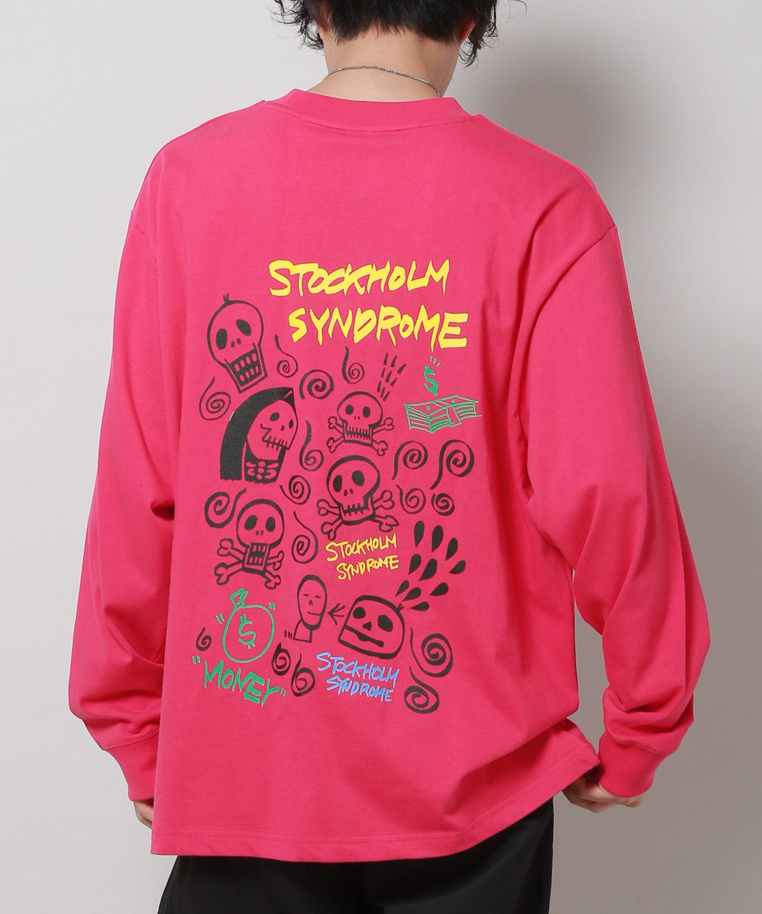 STOCKHOLM SYNDROME／SKELETON 長袖Tシャツ | [公式]エーランド（ALAND