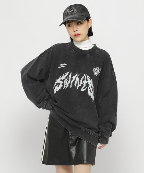 【UNISEX】SAINTPAIN/メタルピグメントプルオーバー シルバー L メンズインナー ALAND エーランド 226114 韓国通販 ドットエスティ 【UNISEX】SAINTPAIN/メタルピグメントプルオーバー シルバー L メンズインナー ALAND エーランド 226114 韓国通販 ドットエスティ
