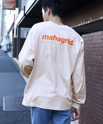 【UNISEX】MAHAGRID／ORIGINロゴロンT