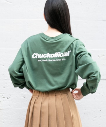 【UNISEX】CHUCK／CHUCK officialロングスリーブTシャツ