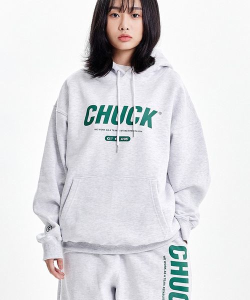 UNISEX】CHUCK／SIGNATURE LOGO フーディー | [公式]エーランド（ALAND