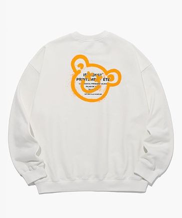 UNISEX】ISTKUNST／BEAR＆SMILEY プルオーバー(ウラケ) | [公式