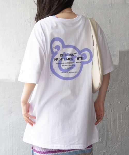 UNISEX】ISTKUNST／BEAR&SMILEY T | [公式]エーランド（ALAND）通販