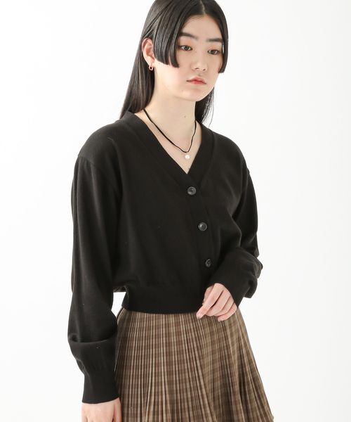 により】 カーディガン 3.3Field Trip／V-NECK CARDIGAN 2266105