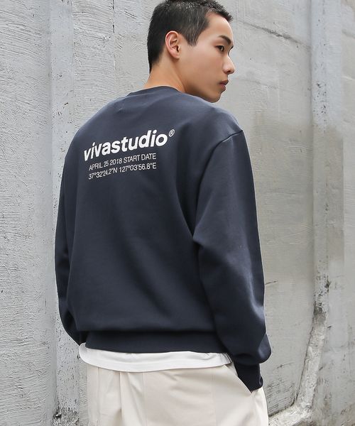 【UNISEX】vivastudio／LOCATION プルオーバー（ウラケ） S