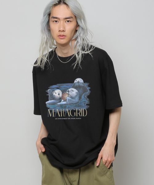 【UNISEX】MAHAGRID／SEA OTTER TEEシャツ