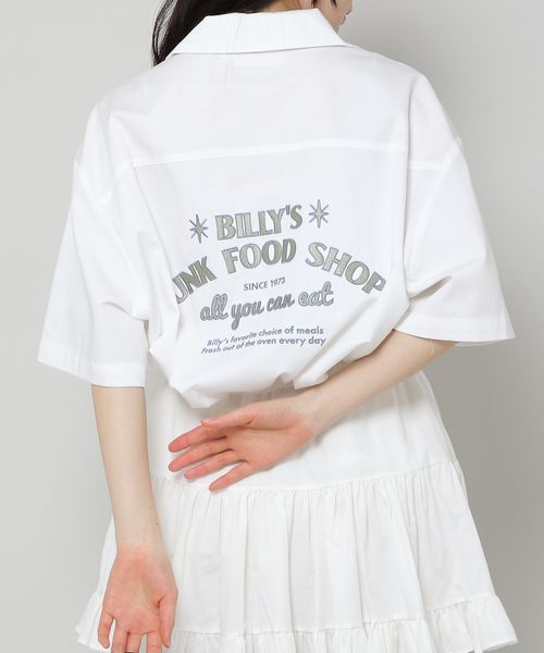 【UNISEX】MAINBOOTH／Oversized シャツ