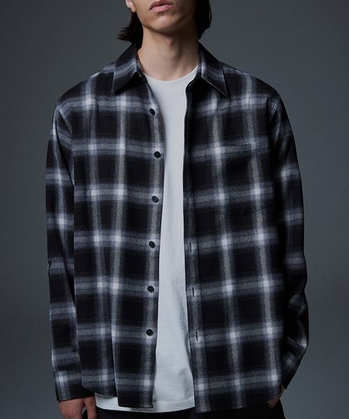 【UNISEX】 NOT4NERD/チェックFlannnelシャツ シルバー M ユニインナー ALAND エーランド 243087 韓国通販 ドットエスティ 【UNISEX】 NOT4NERD/チェックFlannnelシャツ シルバー M ユニインナー ALAND エーランド 243087 韓国通販 ドットエスティ