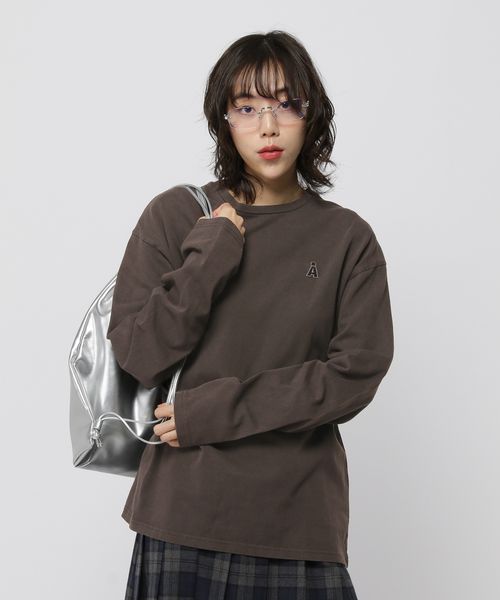 【UNISEX】ALAND/ピグメントロゴロングスリーブ ライトベージュ L ALグッズ ALAND エーランド 246357 韓国通販 ドットエスティ 【UNISEX】ALAND/ピグメントロゴロングスリーブ ライトベージュ L ALグッズ ALAND エーランド 246357 韓国通販 ドットエスティ
