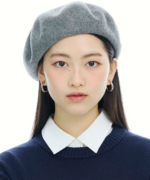 【UNISEX】ALAND/Aロゴベレー グレー ALグッズ ALAND エーランド 251997 韓国通販 ドットエスティ 【UNISEX】ALAND/Aロゴベレー グレー ALグッズ ALAND エーランド 251997 韓国通販 ドットエスティ