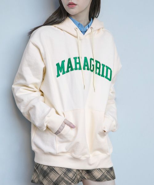 【UNISEX】MAHAGRID/VARSITY LOGO フーディー(ウラケ) イエロー M ユニインナー ALAND エーランド 275142 韓国通販 ドットエスティ 【UNISEX】MAHAGRID/VARSITY LOGO フーディー(ウラケ) イエロー M ユニインナー ALAND エーランド 275142 韓国通販 ドットエスティ
