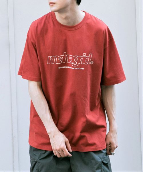新色追加【UNISEX】MAHAGRID/THIRD LOGO TEE レッド M ユニインナー ALAND エーランド 277558 韓国通販 ドットエスティ 新色追加【UNISEX】MAHAGRID/THIRD LOGO TEE レッド M ユニインナー ALAND エーランド 277558 韓国通販 ドットエスティ