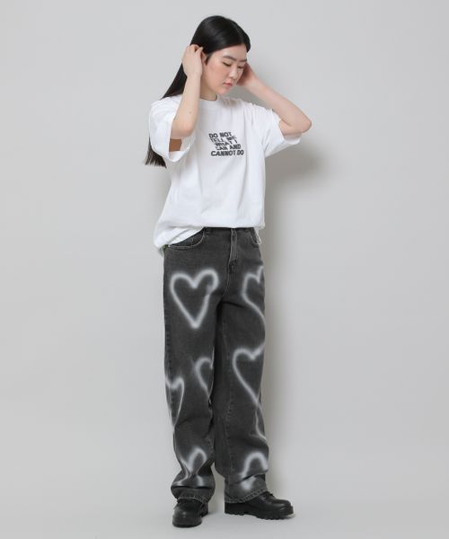 UNISEX】Midnight Move／heart denim パンツ | [公式]エーランド 