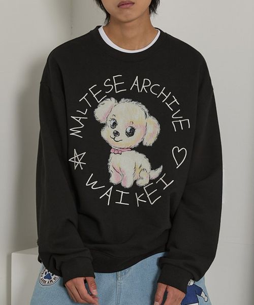 【UNISEX】Wai Kei/ドローイング プルオーバー(ウラケ) シルバー M ユニインナー ALAND エーランド 282777 韓国通販 ドットエスティ 【UNISEX】Wai Kei/ドローイング プルオーバー(ウラケ) シルバー M ユニインナー ALAND エーランド 282777 韓国通販 ドットエスティ