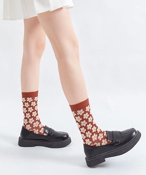 AngelSocks/1258ハナガラソックス ライトベージュ FREE ウィメンズグッズ ALAND エーランド エンジェルソックス 296808 韓国通販 ドットエスティ AngelSocks/1258ハナガラソックス ライトベージュ FREE ウィメンズグッズ ALAND エーランド エンジェルソックス 296808 韓国通販 ドットエスティ