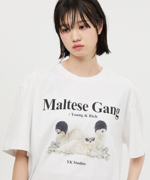 Waikei プリント Tシャツ-