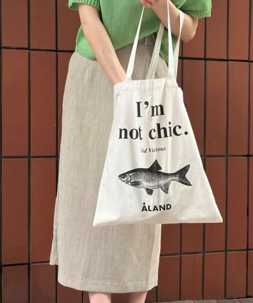 ALAND／FISH GRAPHIC ECO BAG