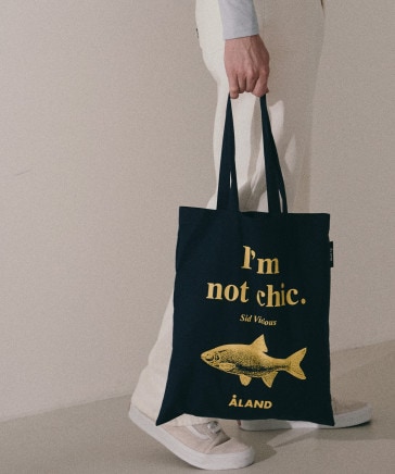 ALAND／FISH GRAPHIC ECO BAG