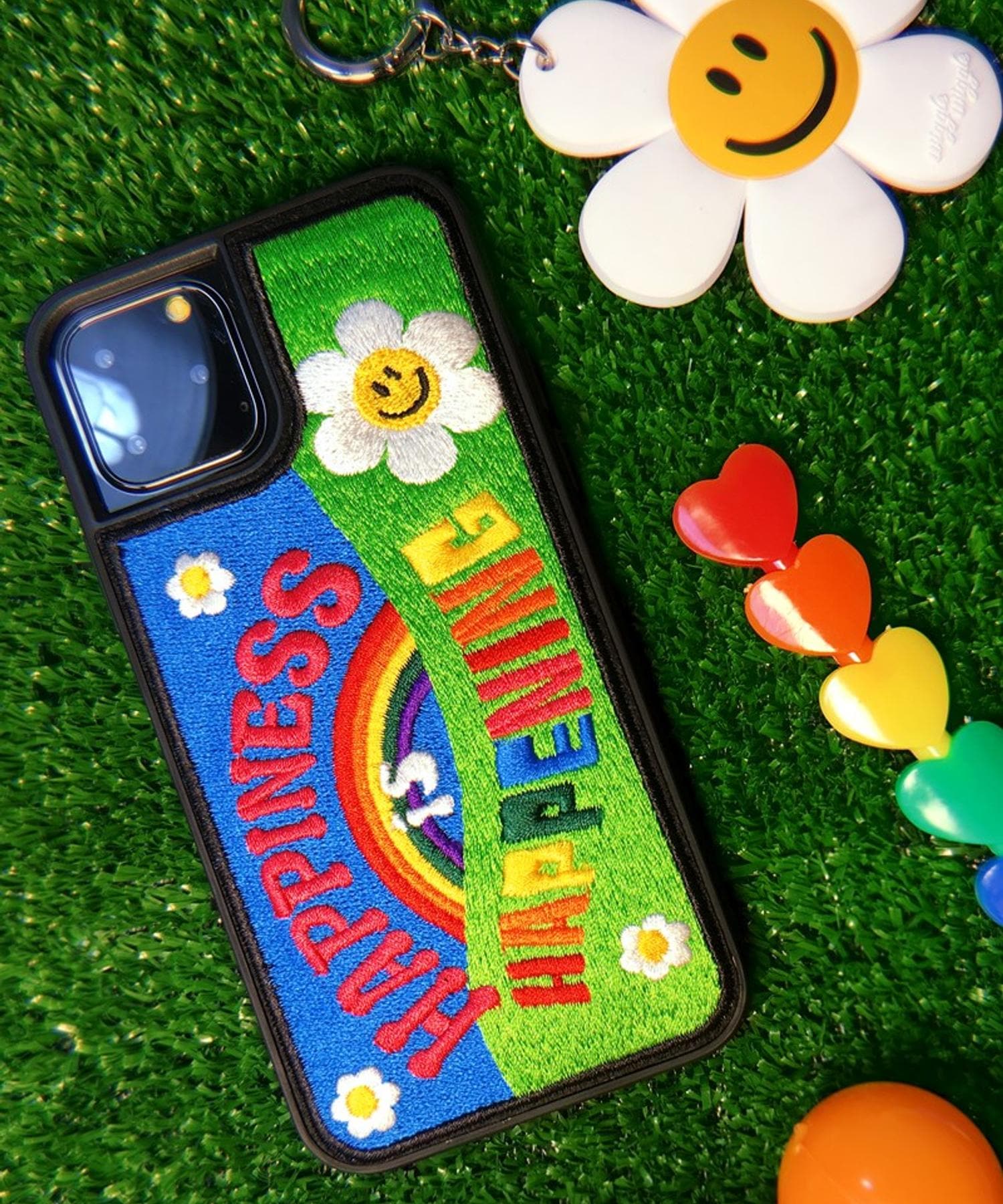 wiggle wiggle キーホルダー フラワー 韓国 雑貨 通販