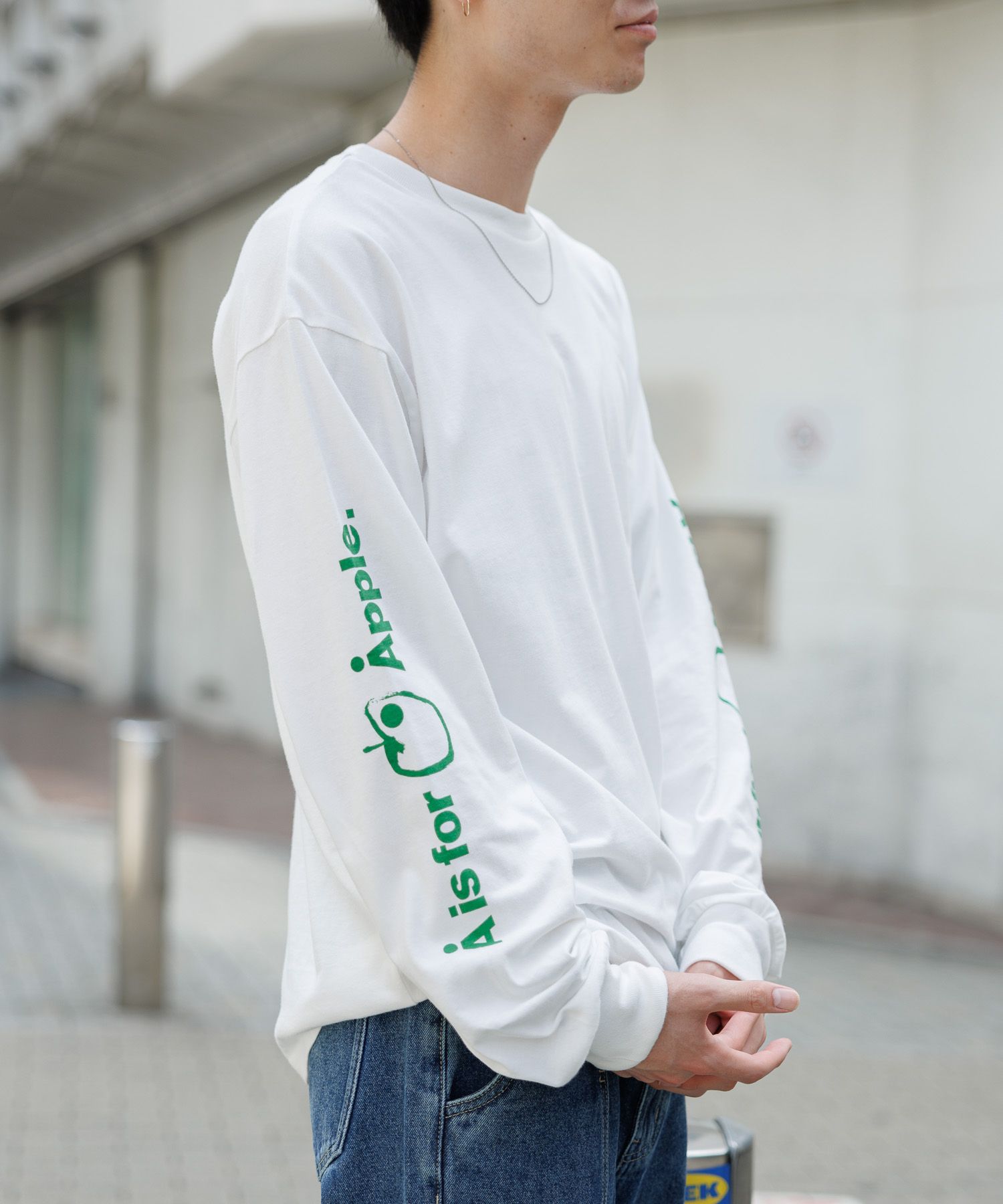 UNISEX】ALAND／applelogo長袖Tシャツ | [公式]エーランド（ALAND）通販